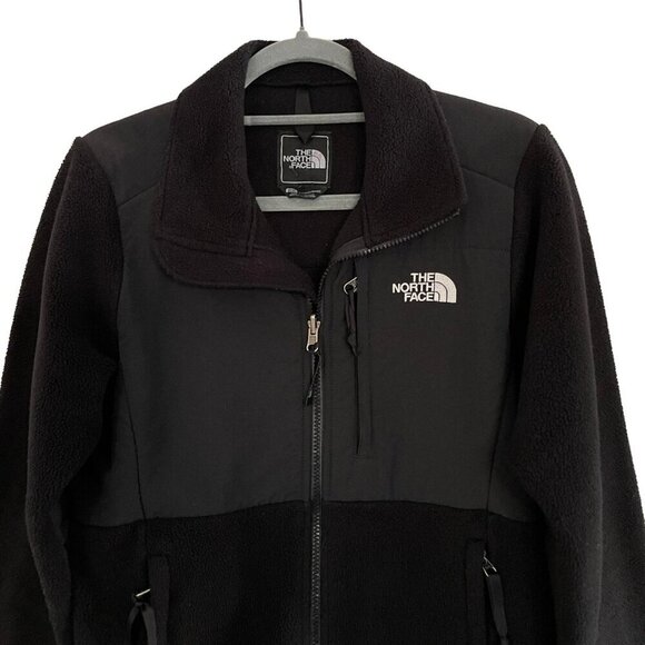 The North Face Size S Denali Fleece Jacket Black Full Zip Pockets Warm Sweater - Picture 6 of 10